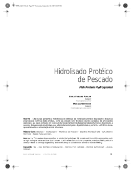 Hidrolisado Prot&eacute;ico de Pescado