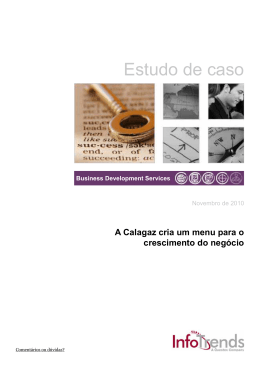 Estudo de caso