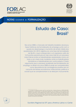 Estudo de Caso: Brasil1