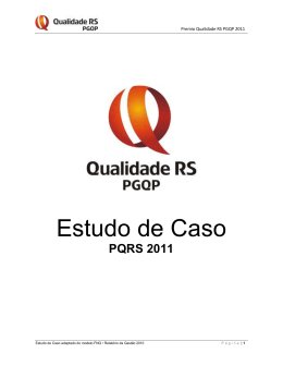 Estudo de Caso - Movimento Brasil Competitivo