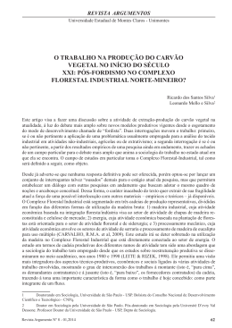 artigo completo - Argumentos - Universidade Estadual de Montes
