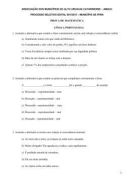 Prova Ipira Edital 01 2015 MATEMATICA pdf