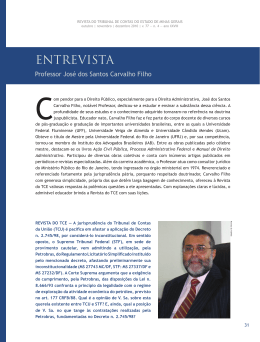 Professor Jos&eacute; dos Santos Carvalho Filho