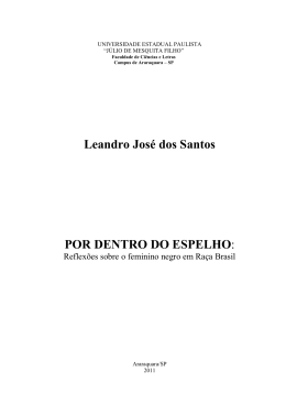 Leandro José dos Santos POR DENTRO DO ESPELHO: