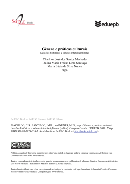 Gênero e práticas culturais