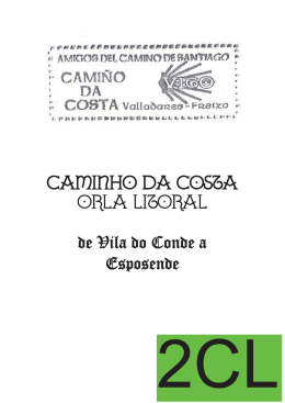 CAMINHO DA COSTA ORLA LITORAL de Vila do Conde a Esposende