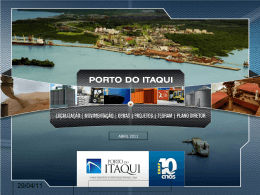 "Apresentação do Porto de Itaqui" Luiz Carlos Fossati