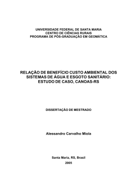estudo de caso, canoas-rs