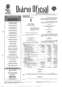 Di&aacute;rio Oficial - Tribunal de Justi&ccedil;a de Sergipe