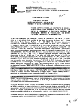 Termo Aditivo 01/2015