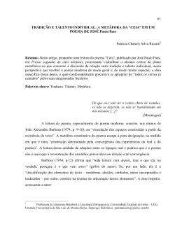 A degluti&ccedil;&atilde;o po&eacute;tica de Jos&eacute; Paulo Paes - UEG
