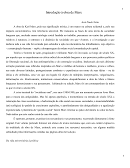 Introdu&ccedil;&atilde;o &agrave; obra de Marx