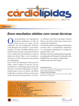 Editorial - Sociedade Brasileira de Cardiologia