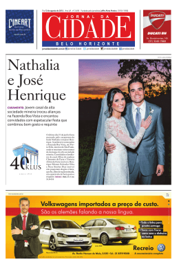 Nathalia e Jos&eacute; Henrique