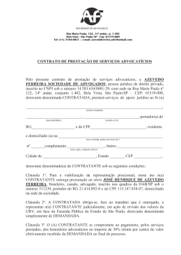 Documentos para a a&ccedil;&atilde;o de URV