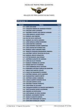29 - Tropas P&aacute;ra-quedistas Portuguesas