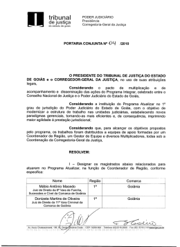 04/2010 - Tribunal de Justiça do Estado de Goiás