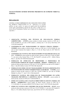 EXCELENT&Iacute;SSIMO SENHOR JUIZ DE DIREITO DA