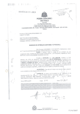 marcam-`cia no .Juizo - igreja apostólica da santa vó rosa
