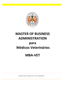 MASTER OF BUSINESS ADMINISTRATION para Médicos