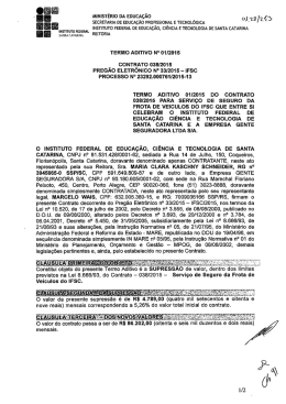 Termo Aditivo 01/2015