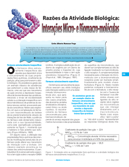 Raz&otilde;es da Atividade Biol&oacute;gica: Intera&ccedil;&otilde;es Micro