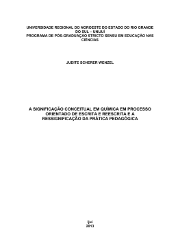 Judite Scherer Wenzel - Biblioteca Digital da UNIJU&Iacute;