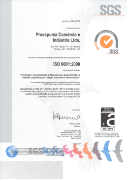 Proespuma Comércio e Indústria Ltda.