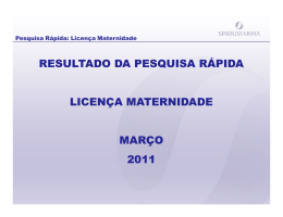Veja aqui o reultado da pesquisa
