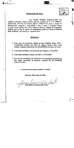 Eu, JO&Atilde;O PEDRO GON&Ccedil;ALVES DA