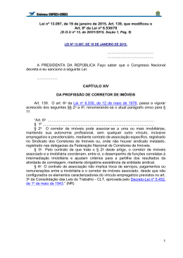 1 Lei nº 13.097, de 19 de janeiro de 2015, Art. 139, que