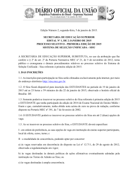 Edi&ccedil;&atilde;o N&uacute;mero 2, segunda-feira, 5 de janeiro de 2015