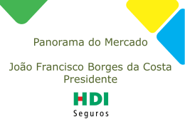 Panorama do Mercado João Francisco Borges da Costa