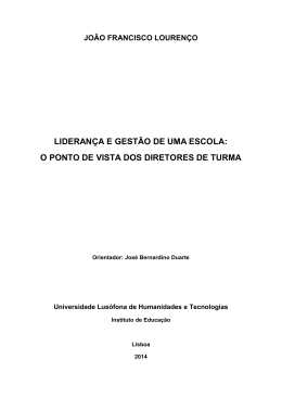 JO&Atilde;O FRANCISCO LOUREN&Ccedil;O