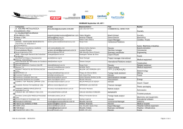 28.09.2011 Lista de Participantes