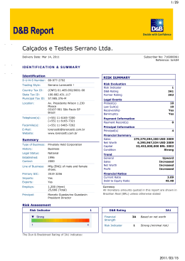 Cal&ccedil;ados e Testes Serrano Ltda.