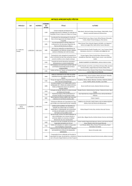 ARTIGOS APRESENTA&Ccedil;&Atilde;O P&Ocirc;STER