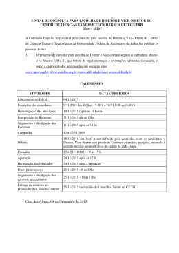 EDITAL CONSULTA 2015-2019 - Rene - CETEC