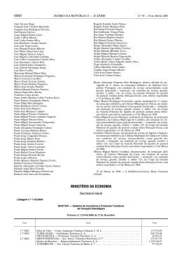 6060 MINIST&Eacute;RIO DA ECONOMIA