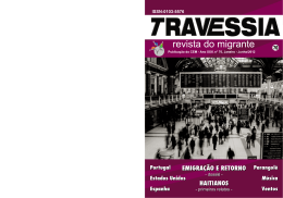 Travessia - Revista do Migrante - nº70 - Jan-Junho 2012
