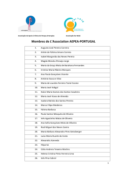 Membres de L`Association AEPEA-PORTUGAL
