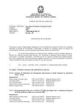 Certificado de Auditoria