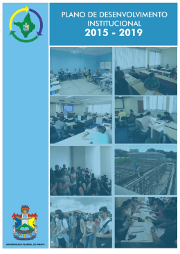 Documento PDI 2015-2019 - Universidade Federal do Amap&aacute;