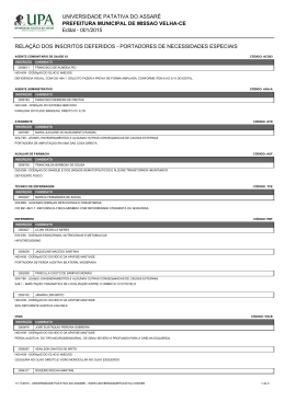 portadores de necessidades especiais