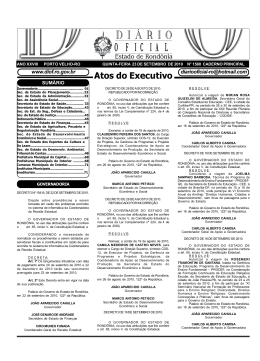 Atos do Executivo