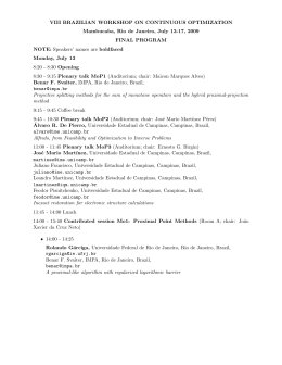 Final Program