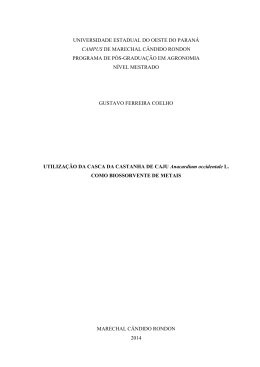 universidade estadual do oeste do paran&aacute; campus de
