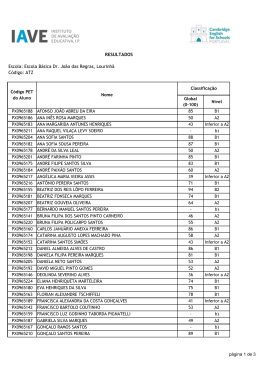 PET - EB Dr Joao das Regras