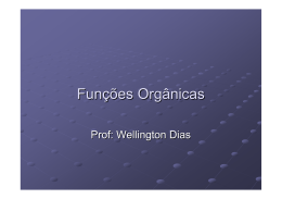 Fun&ccedil;&otilde;es Org&acirc;nicas