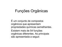 Fun&ccedil;&otilde;es Org&acirc;nicas